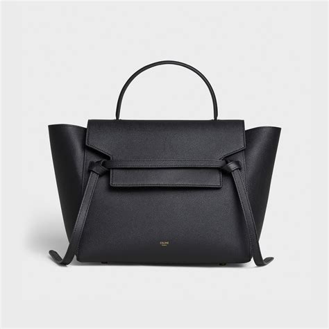 celine baby grained calfskin mini belt bag|CELINE Baby Grained Calfskin Mini Belt Bag Black.